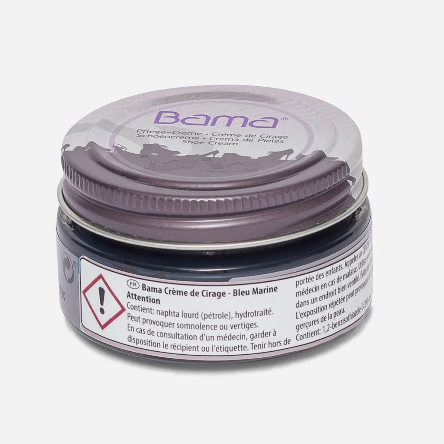 Crème de cirage BAMA bleu marine