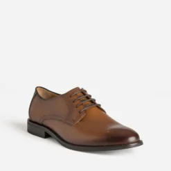Derby cognac cuir