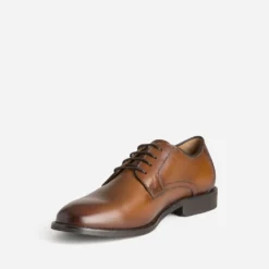 Derby cognac cuir