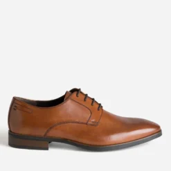 Derby cognac cuir
