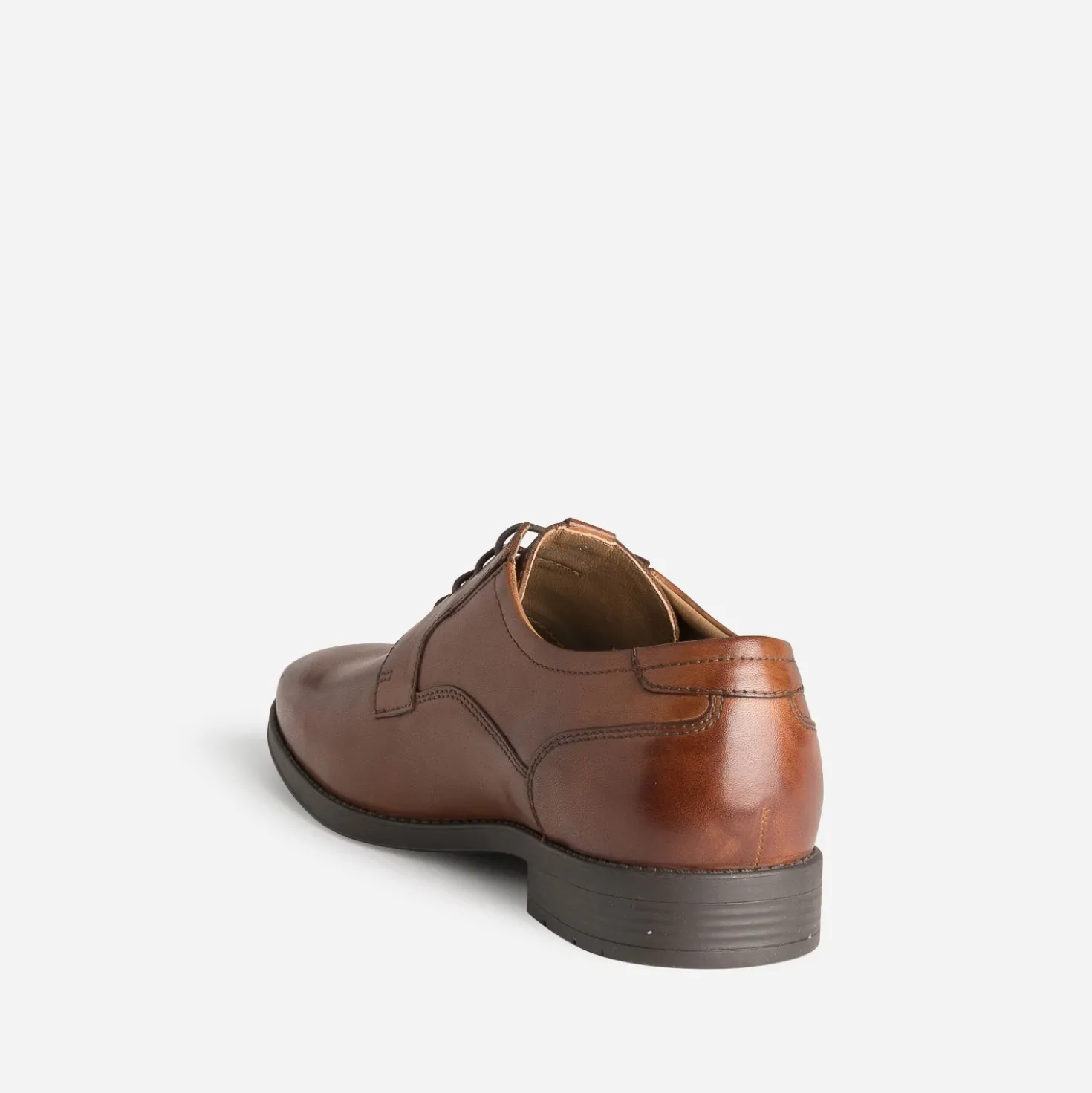 Derby cognac cuir