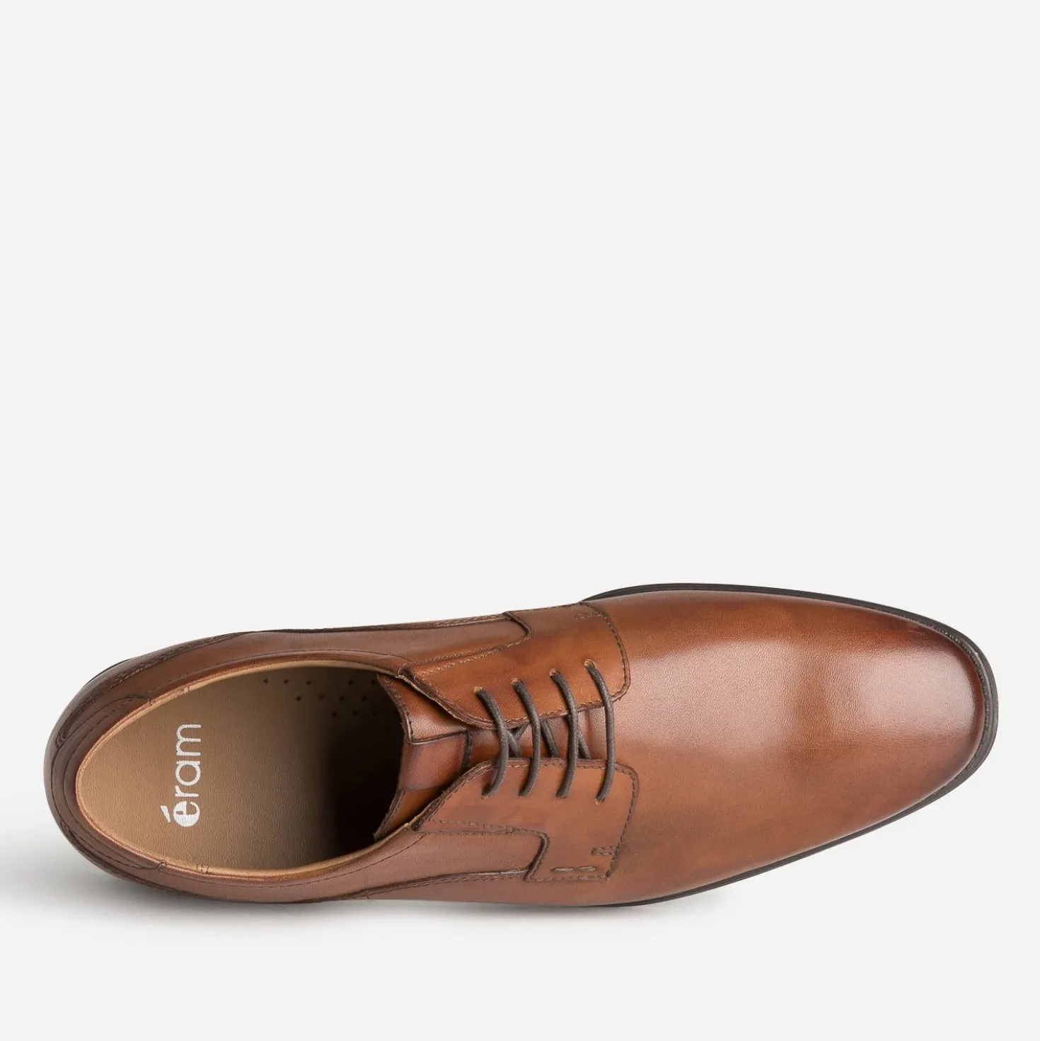 Derby cognac cuir