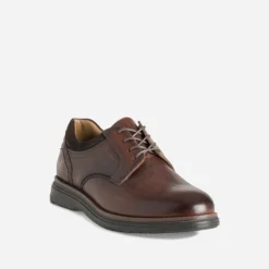 Derby cognac cuir