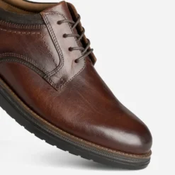 Derby cognac cuir