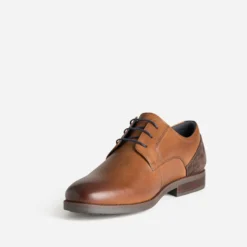 Derby cognac cuir
