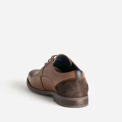 Derby cognac cuir
