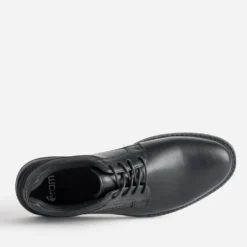 Derby confort noir semelle sport
