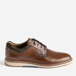 Derby détente marron cuir