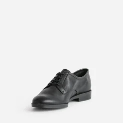 Derby ERAM FLEX noir en cuir