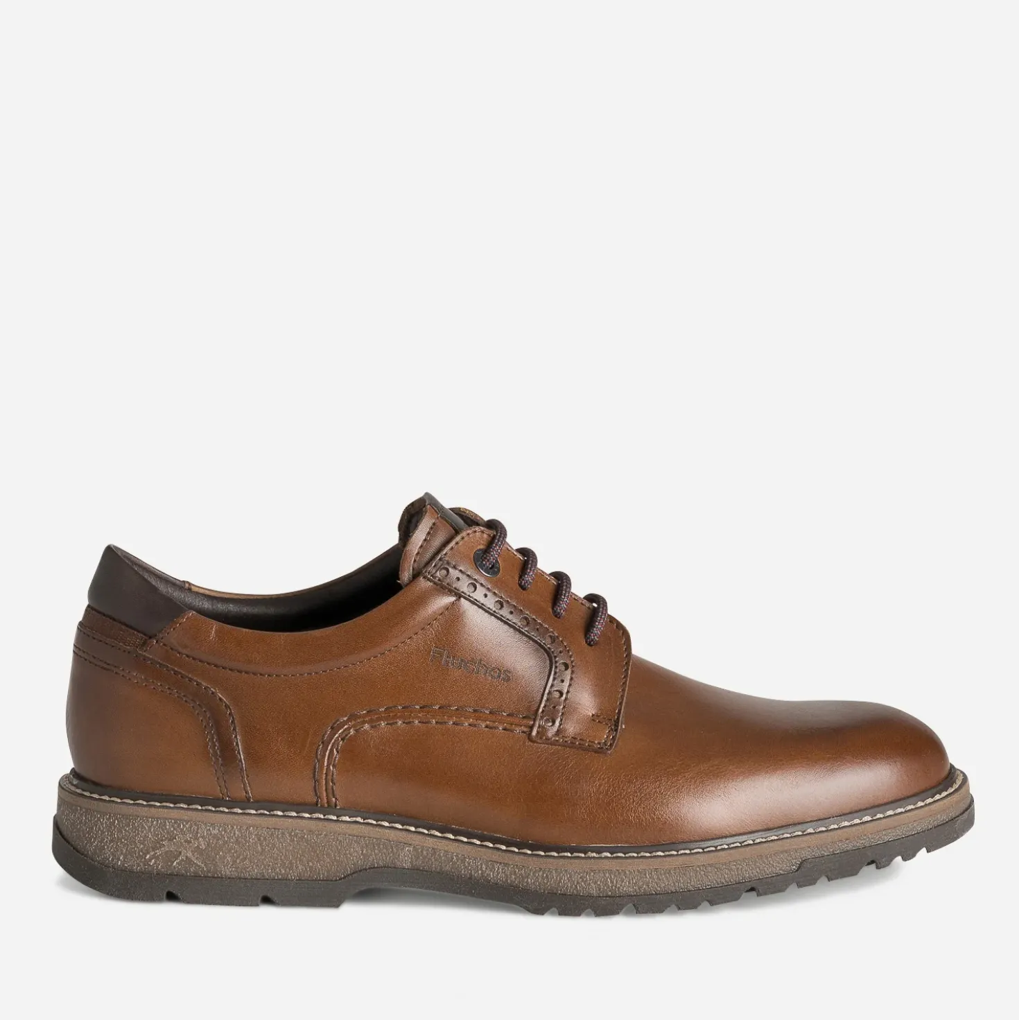 Derby FLUCHOS camel cuir