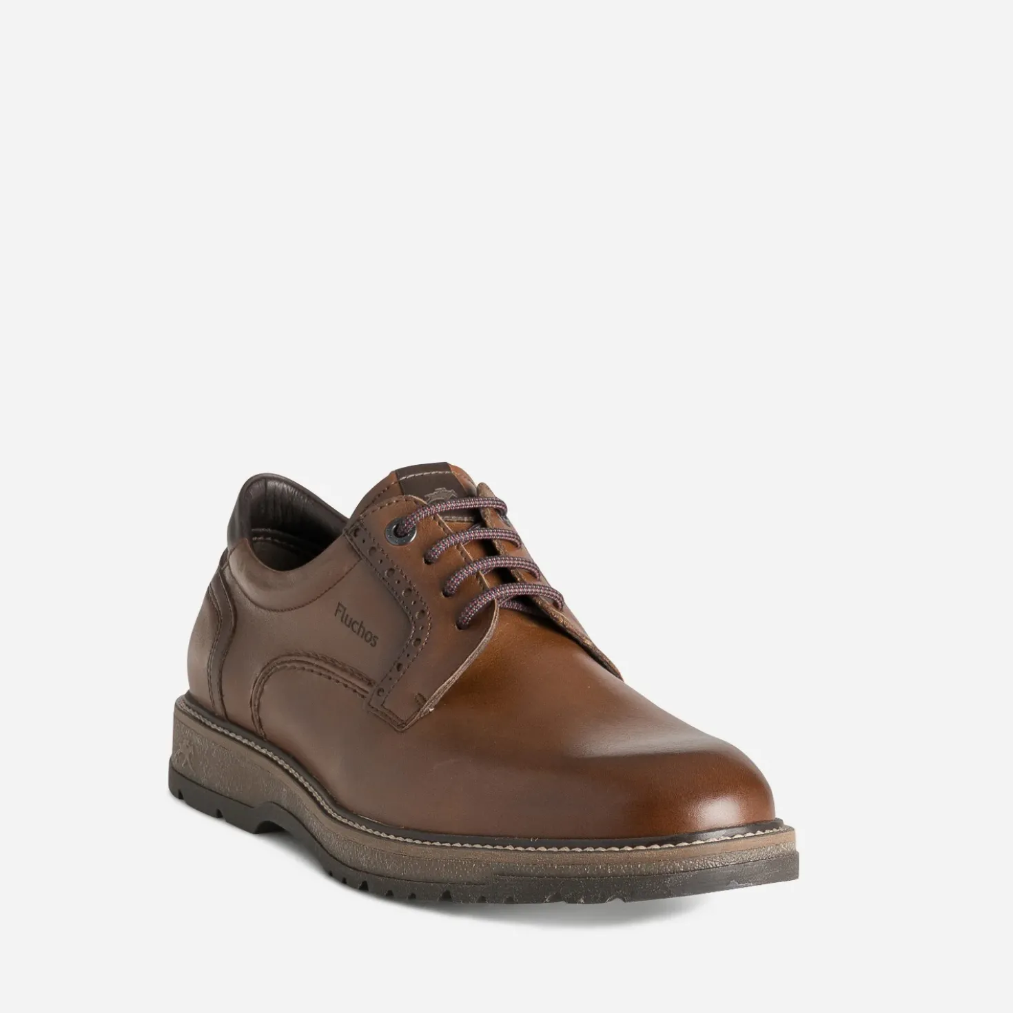 Derby FLUCHOS camel cuir