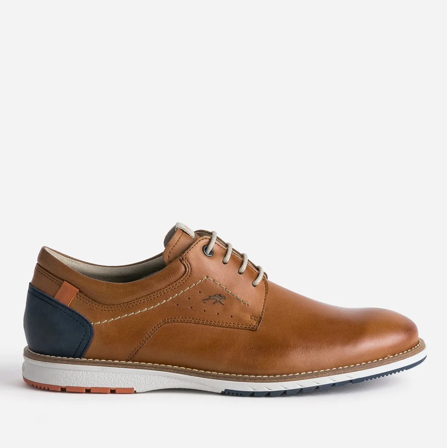 Derby FLUCHOS cognac en cuir