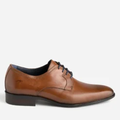 Derby FLUCHOS cognac en cuir