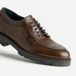 Derby FLUCHOS marron cuir