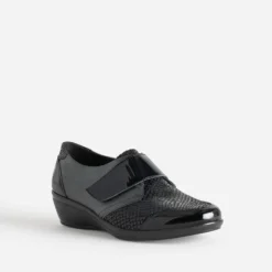 Derby FRANCE ARNO gun et noir en cuir