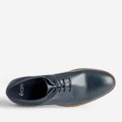 Derby marine cuir éco-conçu
