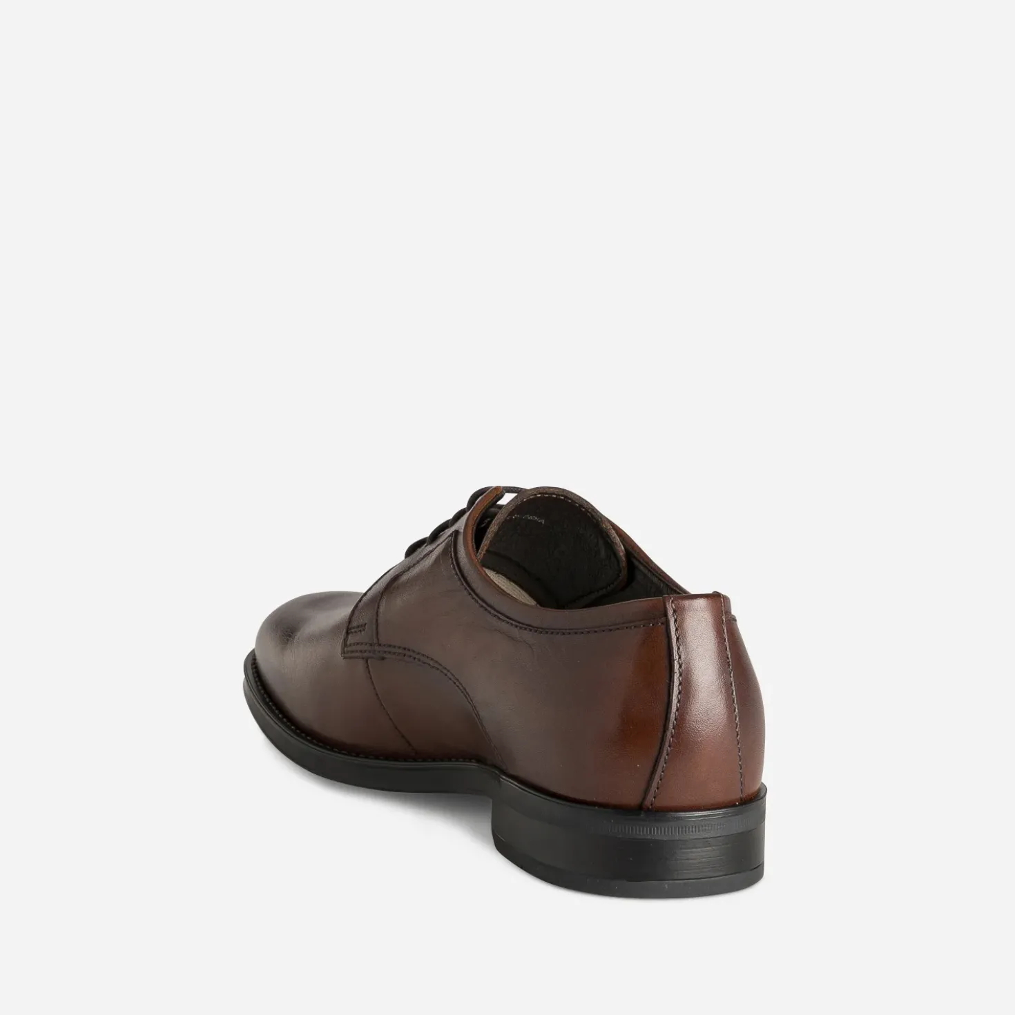 Derby marron cuir