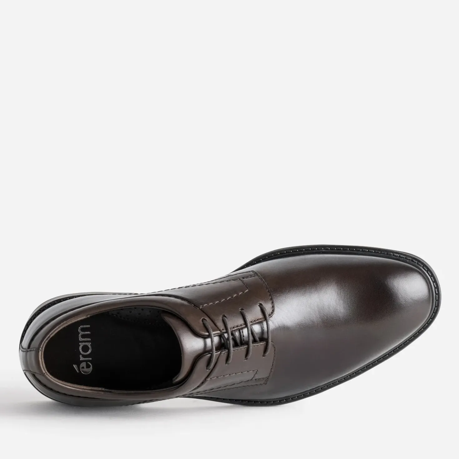 Derby marron cuir