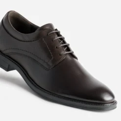 Derby marron cuir