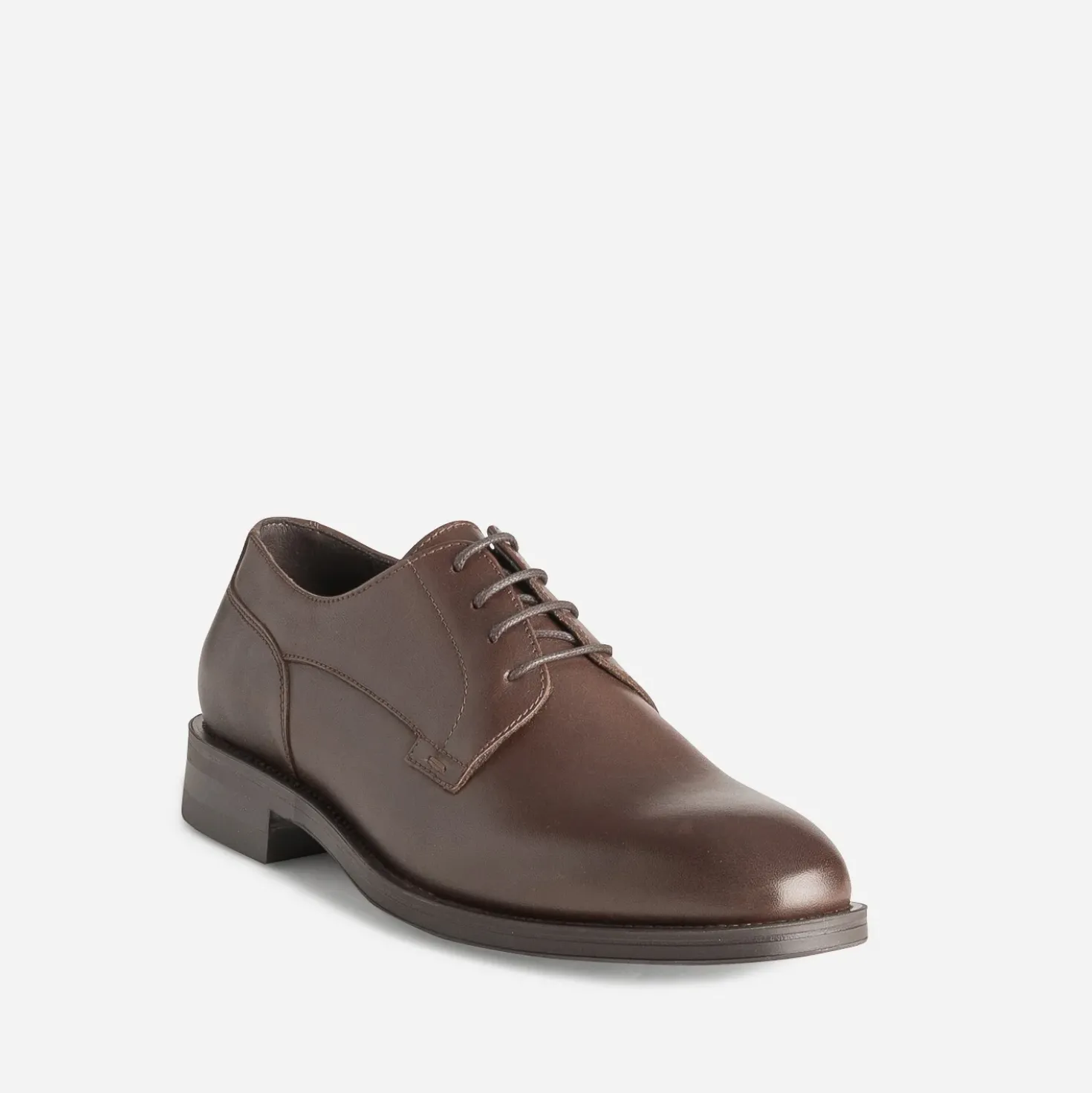 Derby marron cuir