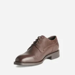 Derby marron cuir