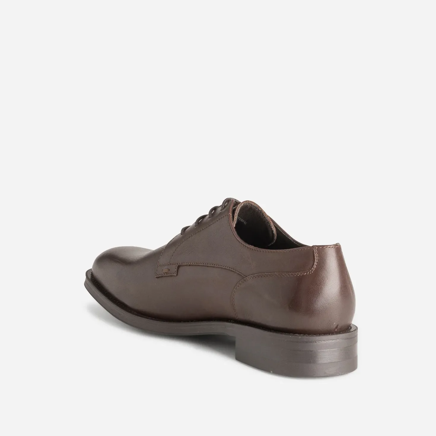 Derby marron cuir