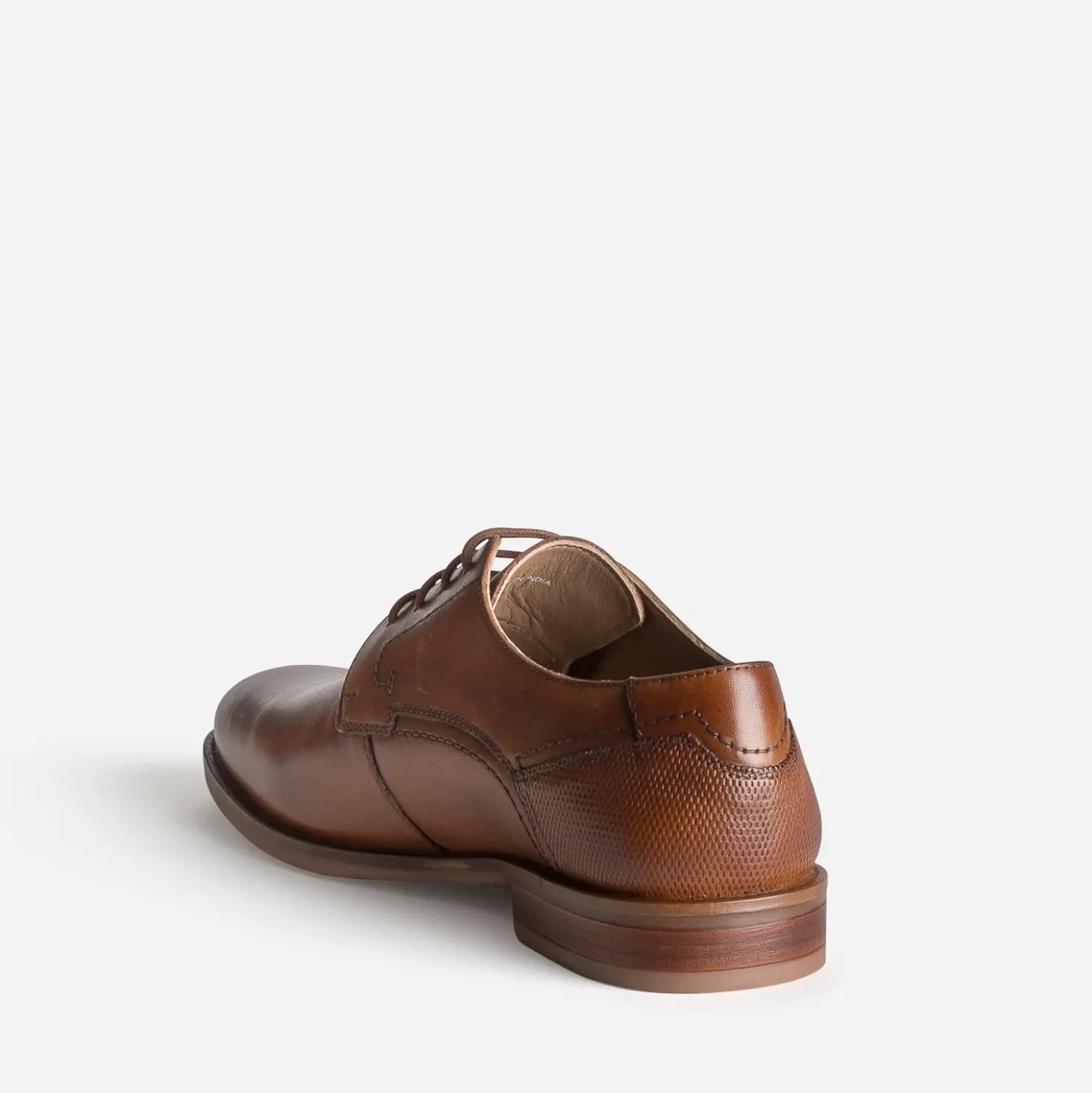 Derby marron cuir
