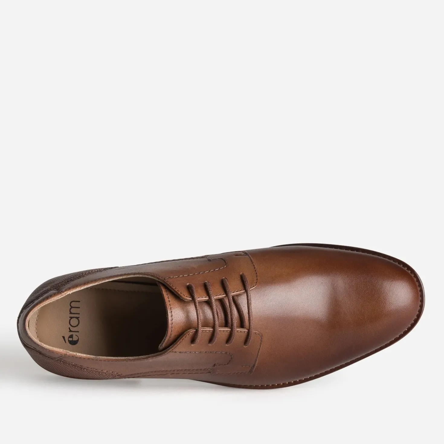Derby marron cuir