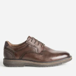 Derby marron cuir