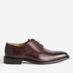 Derby marron cuir