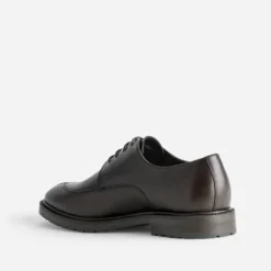 Derby marron cuir
