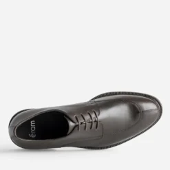 Derby marron cuir