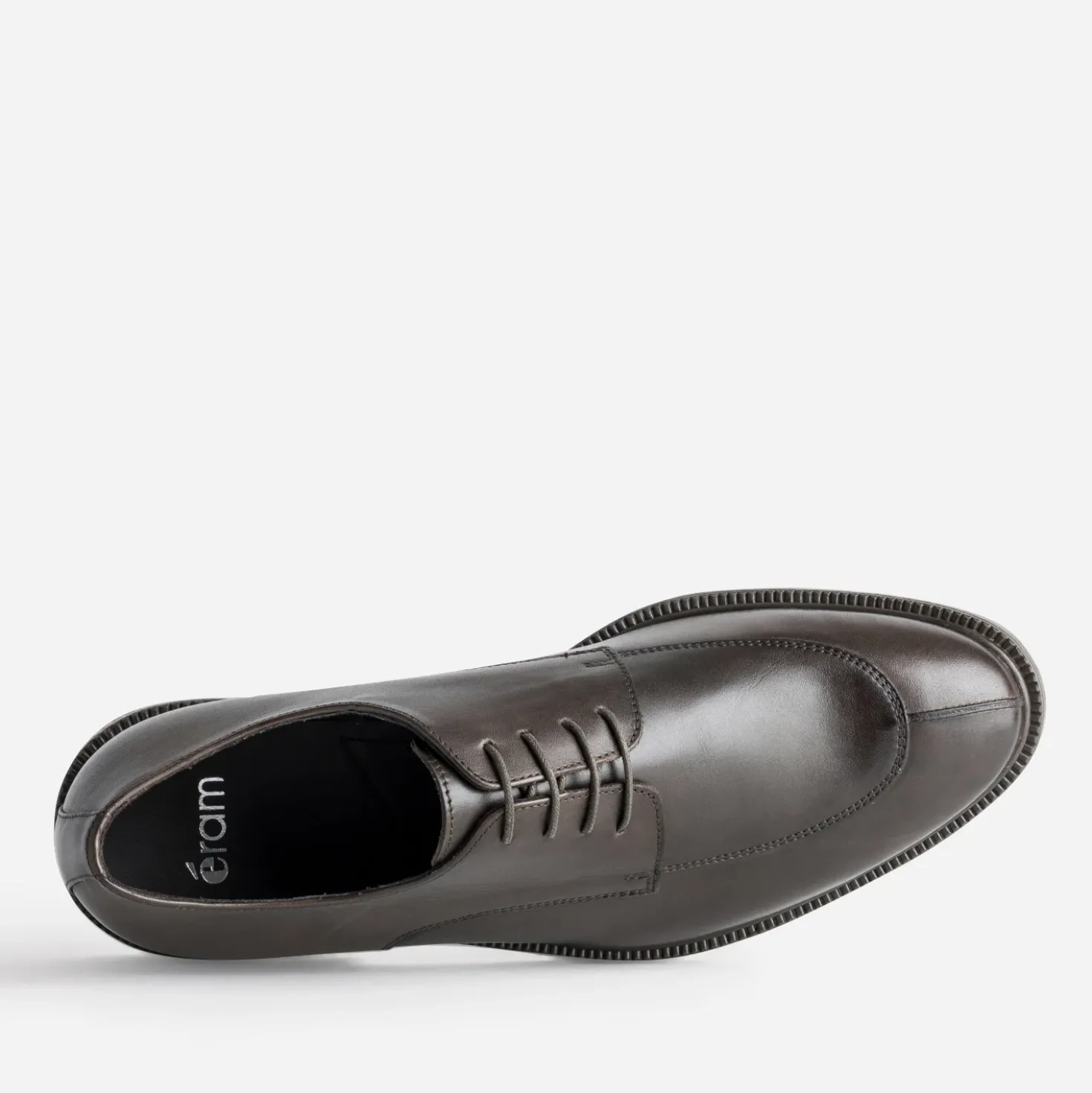 Derby marron cuir