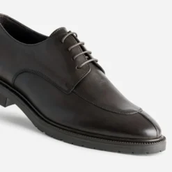 Derby marron cuir