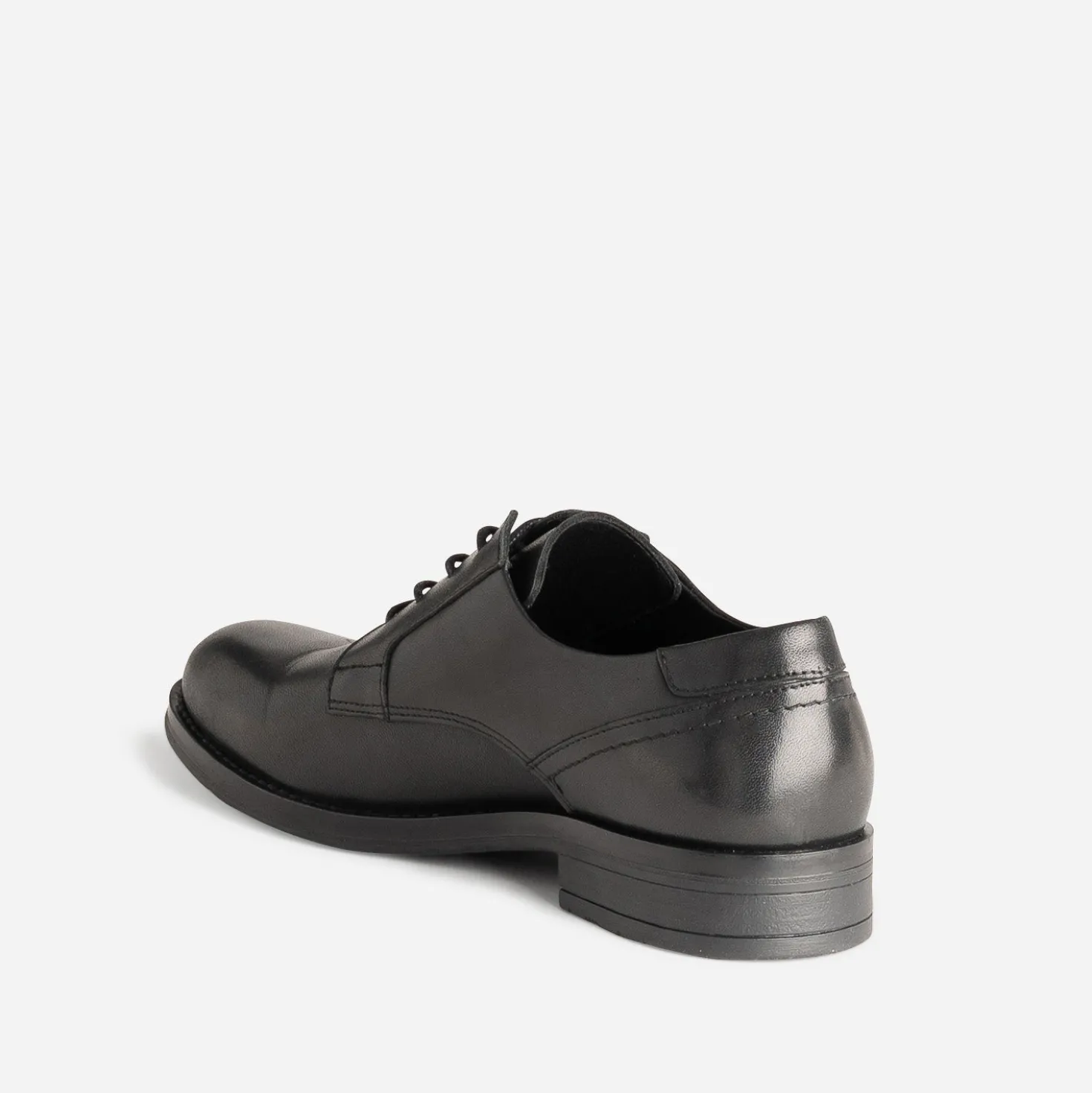 Derby noir cuir