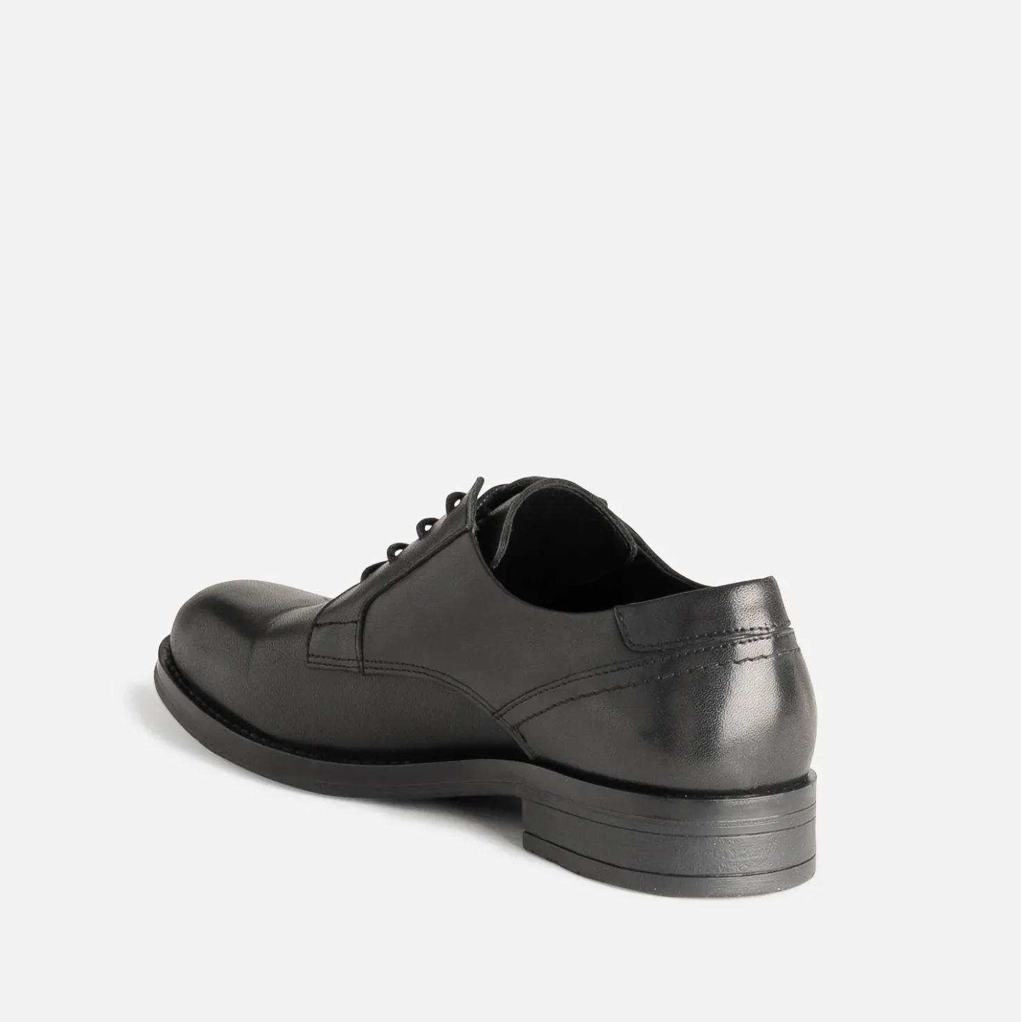 Derby noir cuir