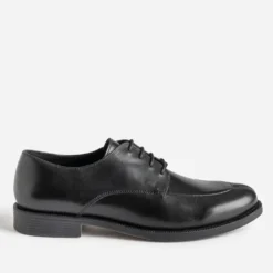 Derby noir cuir
