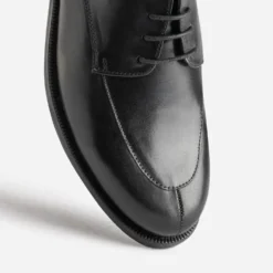 Derby noir cuir