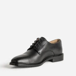Derby noir cuir