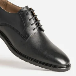 Derby noir cuir