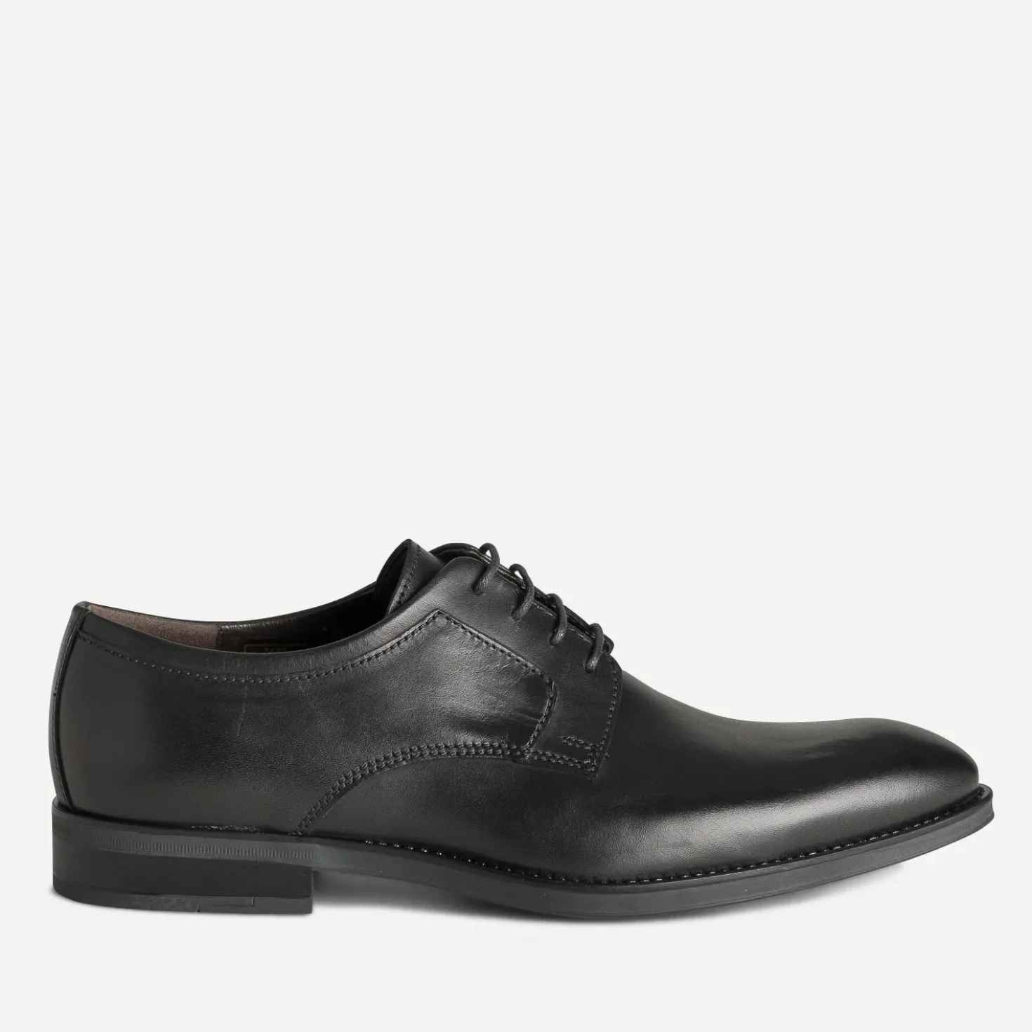 Derby noir cuir