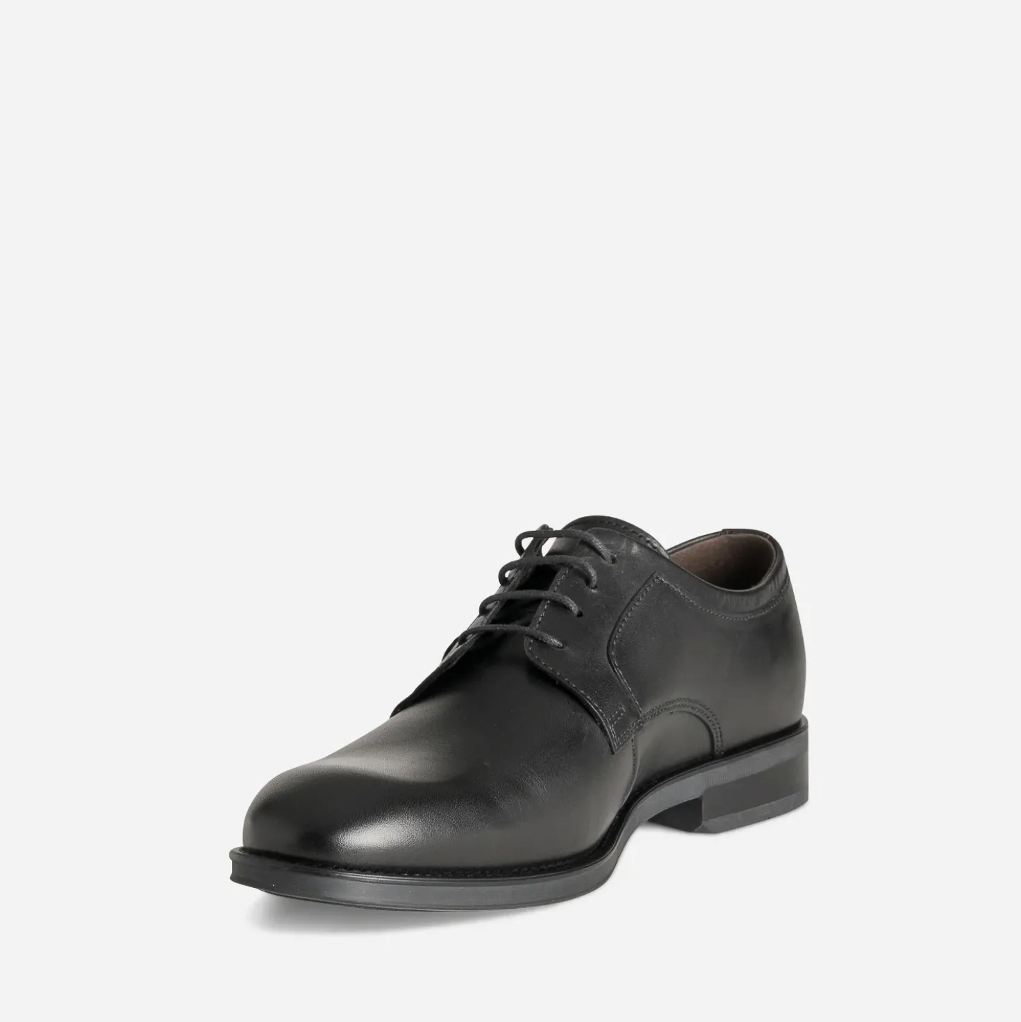 Derby noir cuir