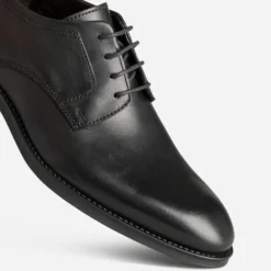 Derby noir cuir