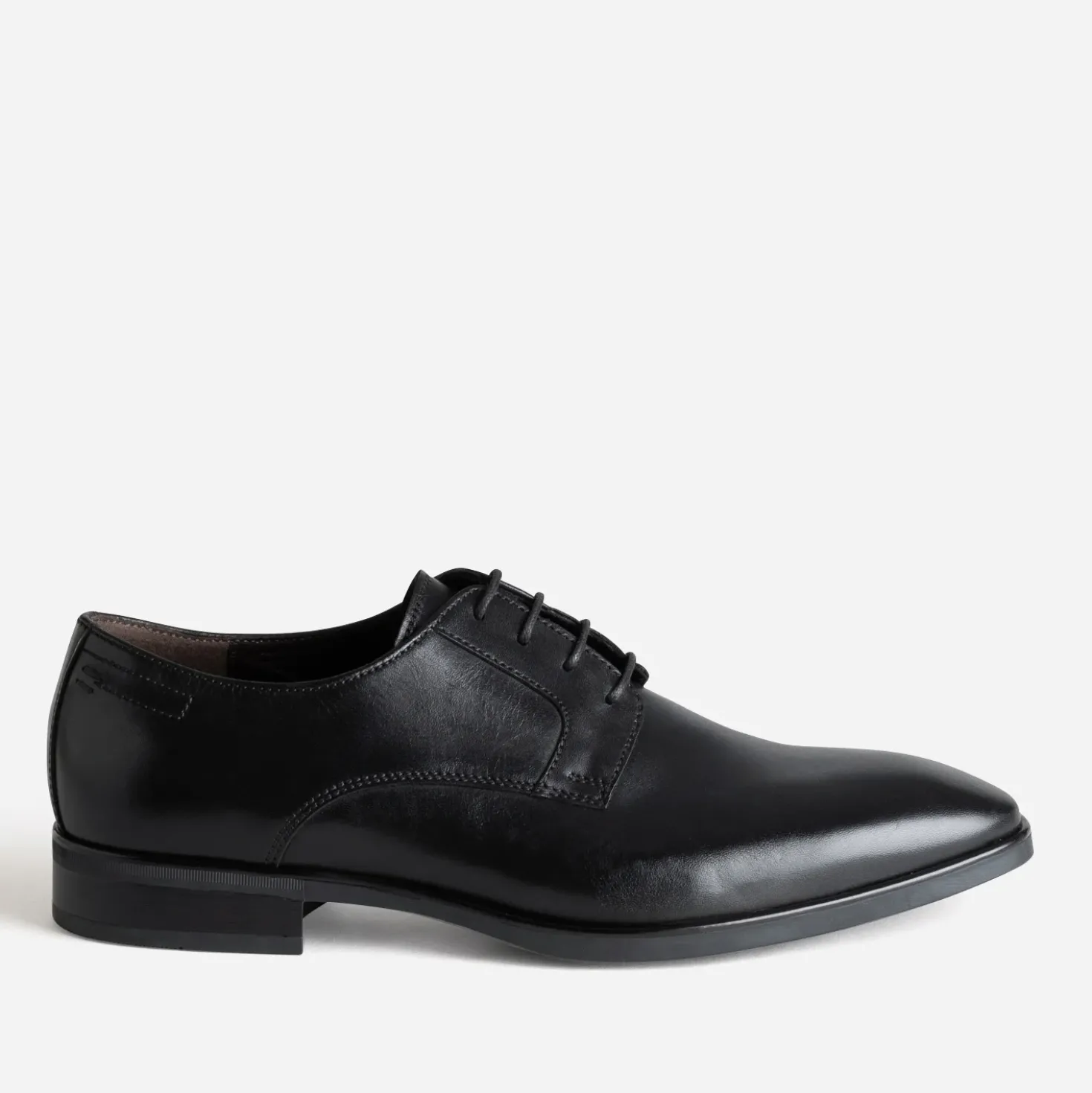 Derby noir cuir