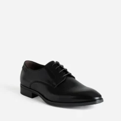 Derby noir cuir
