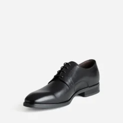 Derby noir cuir