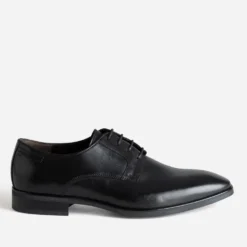 Derby noir cuir