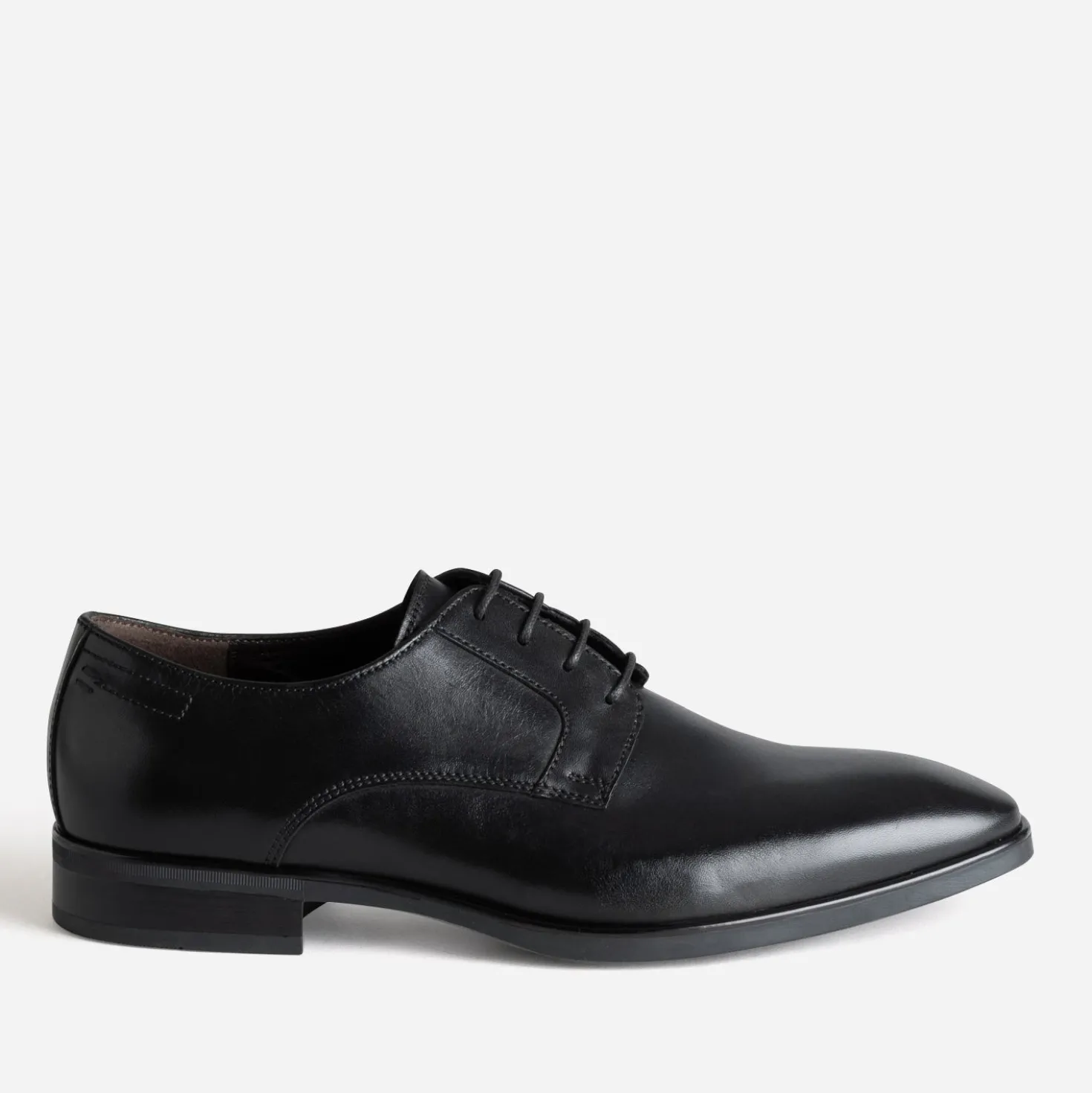 Derby noir cuir