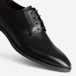 Derby noir cuir
