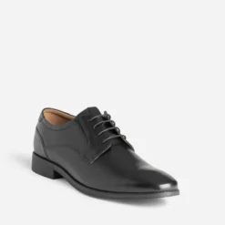 Derby noir cuir